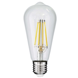 Λαμπτήρας Led Long 99056 Φ6,4x14cm E27 10W 1100lm Dimmable 4000K Clear Globostar 10W