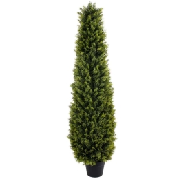 Τεχνητό Δέντρο Μεσογειακό Κυπαρίσσι 20394 120cm Green Globostar Πολυαιθυλένιο