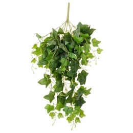 Τεχνητό Κρεμαστό Φυτό Ivy 20253 65cm Green Globostar Πολυαιθυλένιο,Ύφασμα