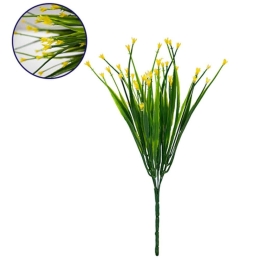 Τεχνητό Λουλούδι - Κλαδί Aphyllanthes 09078 17x30cm Green-Yellow Globostar Πλαστικό