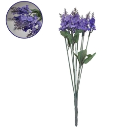 Τεχνητό Μπουκέτο Λεβάντα 09081 10x30cm Purple Globostar Πλαστικό