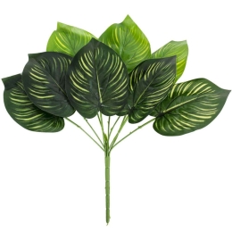 Τεχνητό Φυτό Αγλαόνημα 78256 40x40x40cm Green Globostar Πλαστικό
