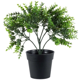 Τεχνητό Φυτό Eucalyptus 20392 30cm Green Globostar Πολυαιθυλένιο