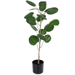 Τεχνητό Φυτό Polyscias Balfouriana 20373 70cm Green Globostar Πολυαιθυλένιο,Ύφασμα