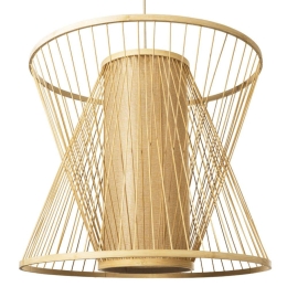 Φωτιστικό Οροφής Boho Coral 01925 Φ60x50cm 1xE27 Beige GloboStar