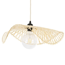 Φωτιστικό Οροφής Boho Melemele 01840 Φ50x7cm 1xE27 Beige GloboStar