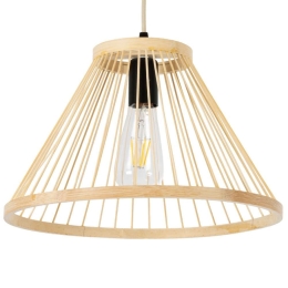 Φωτιστικό Οροφής Tygee Boho 01930 Φ35x22cm 1xE27 Beige GloboStar
