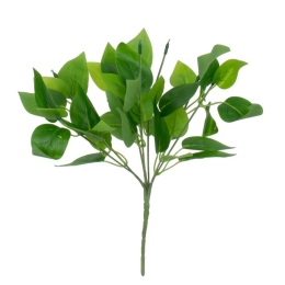 Τεχνητό Φυτό Άλισμα 78284 30cm Green GloboStar Πλαστικό, Ύφασμα