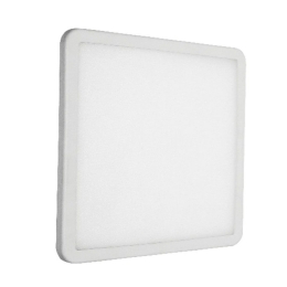 Panel Led Χωνευτό Flexi1540SW 15W 4000K 1330lm White Aca Τετράγωνο Αλουμίνιο