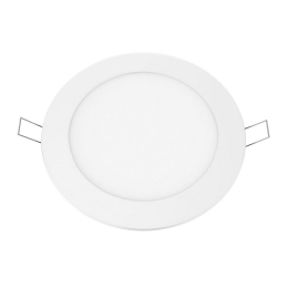 Panel Led Χωνευτό Plato1230RW 12W 3000K 900lm White Aca Στρόγγυλο Αλουμίνιο