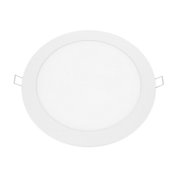 Panel Led Χωνευτό Plato2430RW 24W 3000K 1830lm White Aca Στρόγγυλο Αλουμίνιο