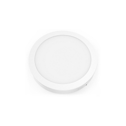 Panel Led Arca1830RW 18W 3000K 1400lm White Aca Στρόγγυλο Αλουμίνιο