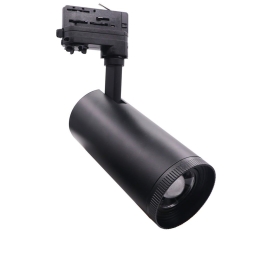 Σποτ Ράγας 4 Καλωδίων Aimy3030B4 30W 3000K 3000lm Black Aca Αλουμίνιο