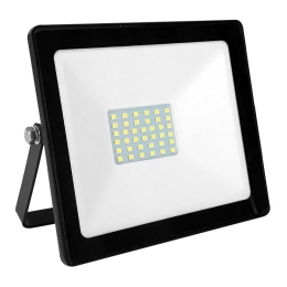 Προβολέας Led Q3030 30W 3000K 2400lm Black Aca Αλουμίνιο