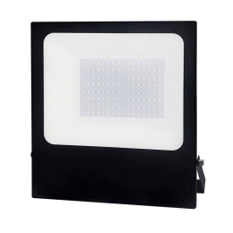 Προβολέας Led Q100RGBW 100W RGB+6000K Black Aca Αλουμίνιο