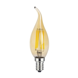 Λαμπτήρας Led Deco4wwtipDimam Ε14 4W 2700K 390lm Amber Aca