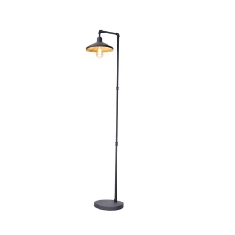 Φωτιστικό Δαπέδου AR4171F156BG 1ΧΕ27 35Χ25ΧH156 Black-Gold Aca Decor Μέταλλο