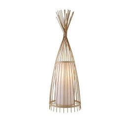 Φωτιστικό Δαπέδου TF661F100BO 1ΧΕ27 D30XH100 Natural Aca Decor Bamboo