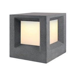 Φωτιστικό Δαπέδου MK041B-200 200MM IP65 Ε27 Max.7W Black Aca Decor
