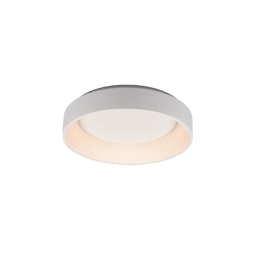 Φωτιστικό Οροφής - Πλαφονιέρα Led BR81LEDC45WH 34W 3000K 1700lm D45XH14 White Aca Decor Μέταλλο,Πλαστικό
