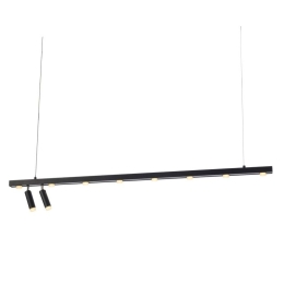 Φωτιστικό Οροφής - Ράγα JNCP30LED120BK Led 30W 3000K 2700lm 120X4ΧH139 Black Aca Decor Αλουμίνιο