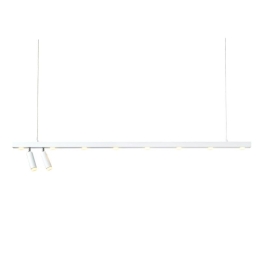 Φωτιστικό Οροφής - Ράγα JNCP30LED120WH Led 30W 3000K 2700lm 120X4XH139 White Aca Decor Αλουμίνιο