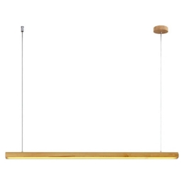 Φωτιστικό Οροφής - Ράγα MQ81PLED15120 Led 15W 3000K 1440lm D4,7X120XH157 Natural Aca Decor Ξύλο