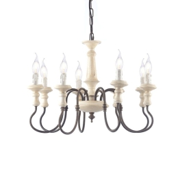 Φωτιστικό Οροφής EG178P60R 8ΧΕ14 D60XH150 Rust Aca Decor Μέταλλο