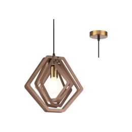 Φωτιστικό Οροφής ZM391P34WLL 1ΧΕ27 D34XH100 Camel Aca Decor Mdf