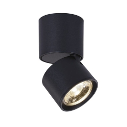 Φωτιστικό Οροφής Σποτ Led RA33LEDS6BK 5W COB 80° 3000K 400lm D5,6XH10 Black Aca Decor Αλουμίνιο
