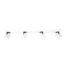 Φωτιστικό Οροφής Σποτ RA314S76WG 4XGU10 76Χ7Χ12 White Aca Decor Αλουμίνιο