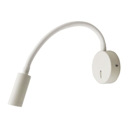 Φωτιστικό Τοίχου - Απλίκα Led SF1501LEDW 3W 3200K 190lm D8X36 White Aca Decor Αλουμίνιο