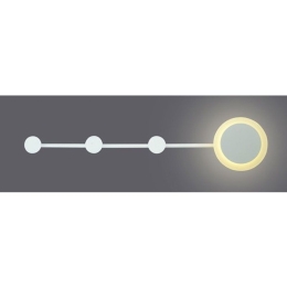 Φωτιστικό Τοίχου - Απλίκα Led ZM71LEDW70WH 7W 3000K 560lm 70Χ7Χ15 White Aca Decor Μέταλλο