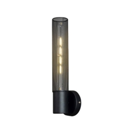 Φωτιστικό Τοίχου - Απλίκα OD601W39BK 1ΧΕ27 10Χ10X39 Black Aca Decor Μέταλλο
