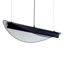Φωτιστικό Οροφής-Ράγα DCR39212 Led 18W 3000K 1960LM 40X85XH110cm Michelle Black Aca Decor Μέταλλο