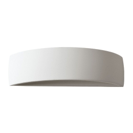 Φωτιστικό Τοίχου Γύψινο G85361W 1XE14 30x9,8x8CM Meio Natural Aca Decor