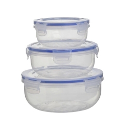Inart S/3 Σετ Φαγητοδοχεία PL 400/800/1400ML