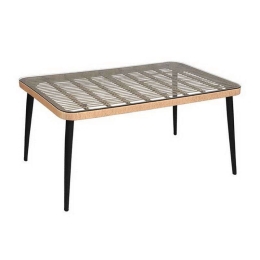 Τραπέζι Allegra HM5538 Μπεζ 160x90x73cm