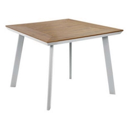 Τραπέζι HM5563.01 Λευκό 80x80x72cm