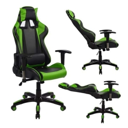 Πολυθρόνα Gaming 67x70x134 HM1056.03 Black - Green