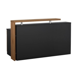 Γραφείο Επαγγελματικό Υποδοχής Supreme Honey Oak - Grey 200X62X104 HM2362