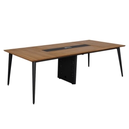 Γραφείο Επαγγελματικό Συνεδριάσεων Supreme Honey Oak - Grey 242X120X75 HM2355