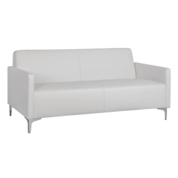 Καναπές 3Θέσιος Nellie HM3159.32 White 163x71x71Υ εκ. Τεχνόδερμα