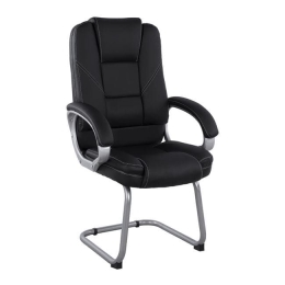 Καρέκλα Επισκέπτη Black Sora HM1144.01 63x67x112 εκ.