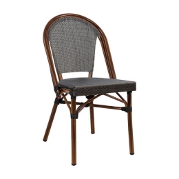 Καρέκλα Bamboo Look Brown HM5718 50x60x87 εκ.