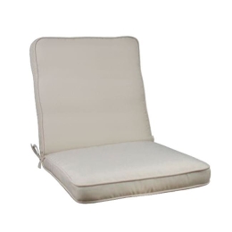 Μαξιλάρι Καρέκλας Chios Beige HM11239.01P 100(45+55)X45X5κ. Πολυέστερ
