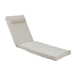 Μαξιλάρι Ξαπλώστρας Sifnos Beige HM11237.60T 198(119+1+78)x70x10 εκ.