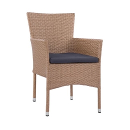 Πολυθρόνα Brown-Mocca 58x59x84Υ εκ.HM5684.02