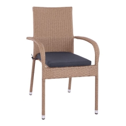 Πολυθρόνα Brown-Mocca 55x64x93Υ εκ.HM5685.02