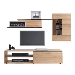 Σύνθεση Τηλεόρασης Amalfi Sonama-Wallnut HM2320.01